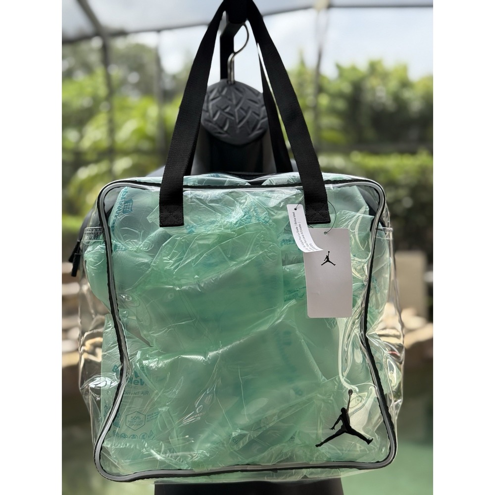 Nike Air Jordan Stadium Clear Tote Bag One Size 9A0847‑023 NWT